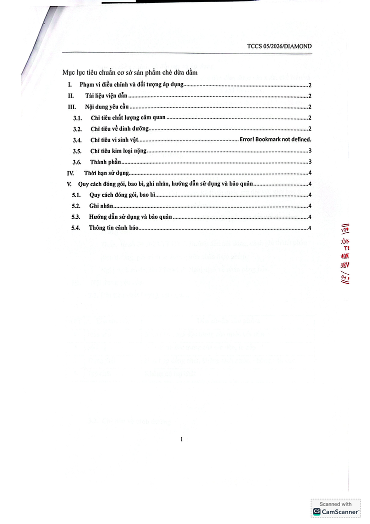 Bản tự công bố sản phẩm Chè dừa dầm- Ảnh 9.