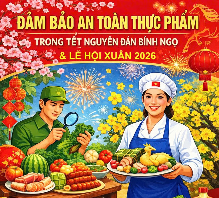10 nguyên tắc vàng về an toàn thực phẩm trong dịp Tết Nguyên Đán Bính Ngọ 2026 - Mỗi gia đình cần thực hiện- Ảnh 1.