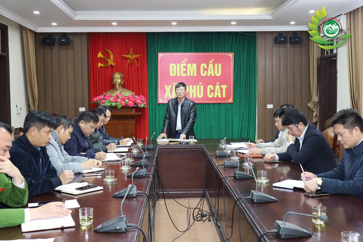 Ủy ban bầu cử xã Phú Cát tổ chức hội nghị triển khai một số nội dung công tác bầu cử đại biểu Quốc hội khóa XVI và đại biểu HĐND các cấp, nhiệm kỳ 2026 – 2031- Ảnh 6.