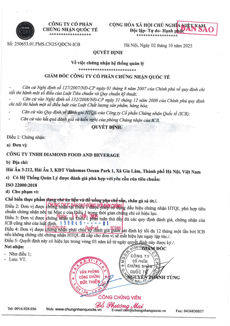 Bản tự công bố sản phẩm Chè bưởi- Ảnh 18.