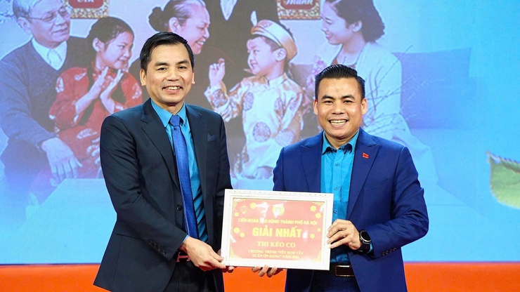 CÔNG ĐOÀN PHƯỜNG CẦU GIẤY THAM GIA CHƯƠNG TRÌNH “TẾT SUM VẦY - XUÂN ƠN ĐẢNG” NĂM 2026- Ảnh 3.