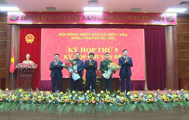 Kỳ họp thứ 5 HĐND xã Phúc Thọ khóa I, nhiệm kỳ 2021 – 2026- Ảnh 10.