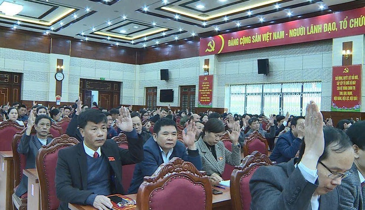 Kỳ họp thứ 5 HĐND xã Phúc Thọ khóa I, nhiệm kỳ 2021 – 2026- Ảnh 6.