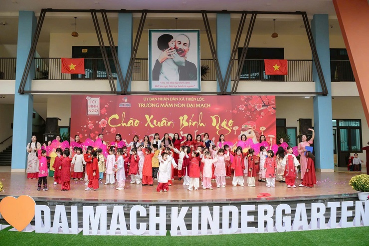 TẾT YÊU THƯƠNG – XUÂN HẠNH PHÚC TẠI TRƯỜNG MẦM NON ĐẠI MẠCH- Ảnh 4.