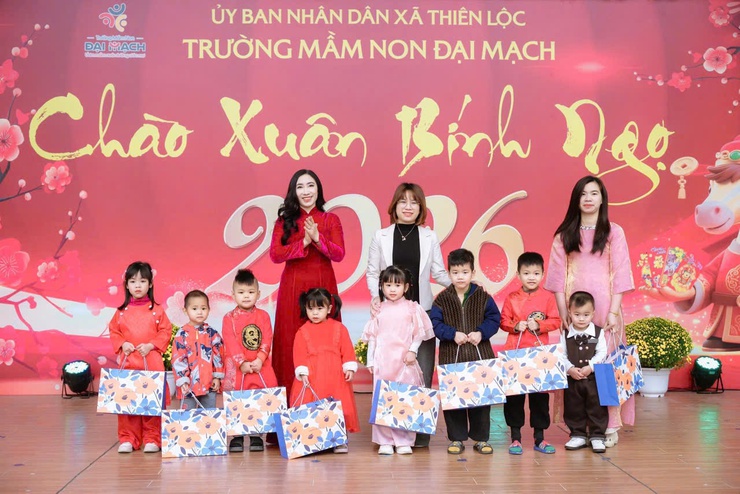 TẾT YÊU THƯƠNG – XUÂN HẠNH PHÚC TẠI TRƯỜNG MẦM NON ĐẠI MẠCH- Ảnh 3.
