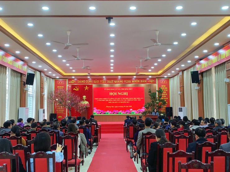 Xã Phượng Dực triển khai công tác bầu cử đại biểu Quốc hội khóa XVI và HĐND các cấp- Ảnh 1.