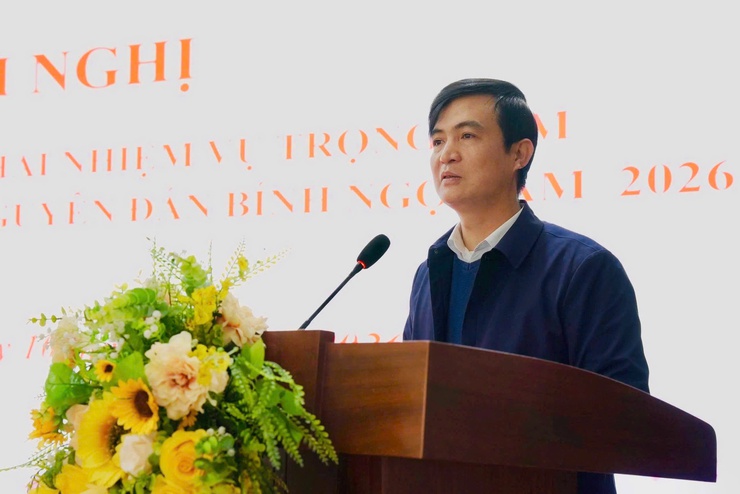 Đảng uỷ xã Thiên Lộc tổ chức Hội nghị quán triệt Nghị quyết Đại hội XIV của Đảng; quán triệt các nhiệm vụ trước, trong và sau Tết nguyên đán Bính Ngọ năm 2026.- Ảnh 4.