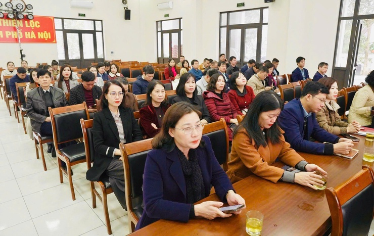 Đảng uỷ xã Thiên Lộc tổ chức Hội nghị quán triệt Nghị quyết Đại hội XIV của Đảng; quán triệt các nhiệm vụ trước, trong và sau Tết nguyên đán Bính Ngọ năm 2026.- Ảnh 8.