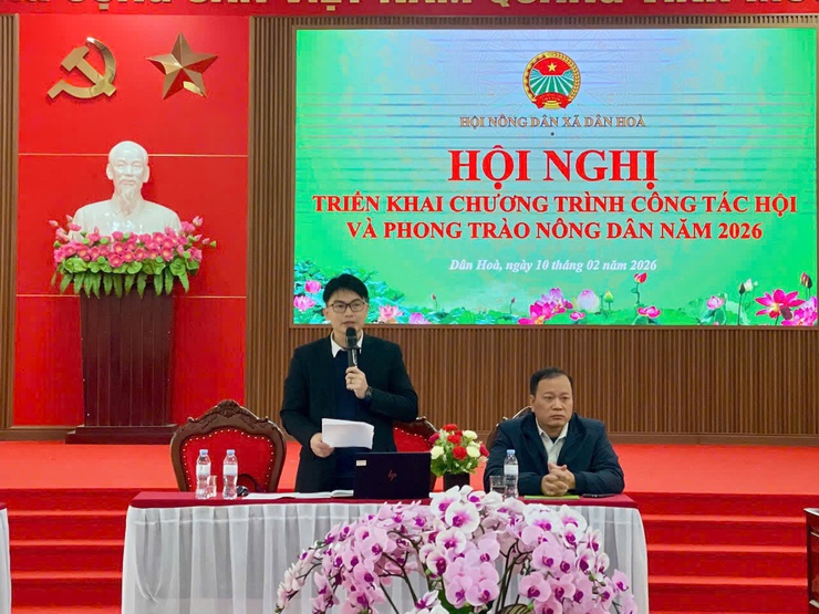 HỘI NÔNG DÂN XÃ DÂN HÒA TRIỂN KHAI CHƯƠNG TRÌNH CÔNG TÁC VÀ PHONG TRÀO NÔNG DÂN NĂM 2026- Ảnh 8.