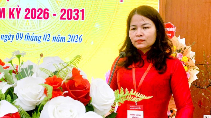 Đại hội đại biểu Hội Chữ Thập đỏ phường Tây Tựu lần thứ I, nhiệm kỳ 2026 - 2031- Ảnh 2.