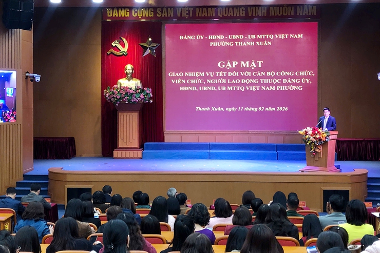 Phường Thanh Xuân: Khẳng định bản lĩnh năm đầu vận hành mô hình mới, quyết tâm bứt phá trong năm 2026- Ảnh 1.