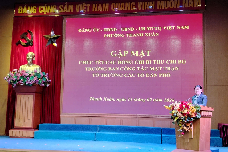 Phường Thanh Xuân: Khẳng định vai trò “giữ lửa” của cán bộ cơ sở trong năm bản lề 2026- Ảnh 3.