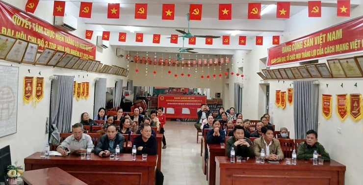 QUỐC OAI HOÀN THÀNH 100% HỘI NGHỊ ĐẠI BIỂU NHÂN DÂN ĐẦU NĂM 2026, LỒNG GHÉP HIỆU QUẢ HOẠT ĐỘNG CHĂM LO TẾT CHO NGƯỜI DÂN- Ảnh 2.