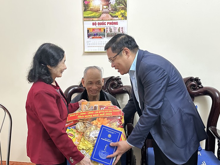 Xã Đại Thanh gặp mặt cán bộ hưu trí đầu Xuân 2026- Ảnh 12.