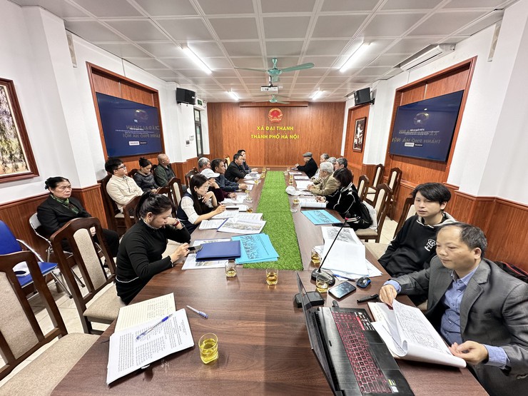 Hội nghị lấy ý kiến cộng đồng dân cư Khu đấu giá quyền sử dụng đất thôn Vĩnh Ninh, xã Vĩnh Quỳnh, huyện Thanh Trì (cũ)- Ảnh 5.