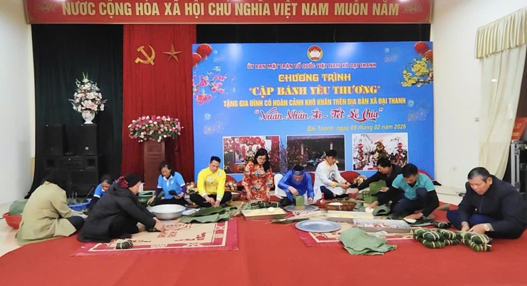 Ủy ban MTTQVN xã Đại Thanh trao tặng 115 xuất quà cho các gia đình có hoàn cảnh khó khăn trên địa bàn xã- Ảnh 2.