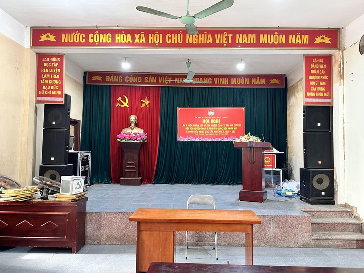 UBBC xã Đại Thanh kiểm tra công tác niêm yết danh sách cử tri tại 31 khu vực bỏ phiếu- Ảnh 7.