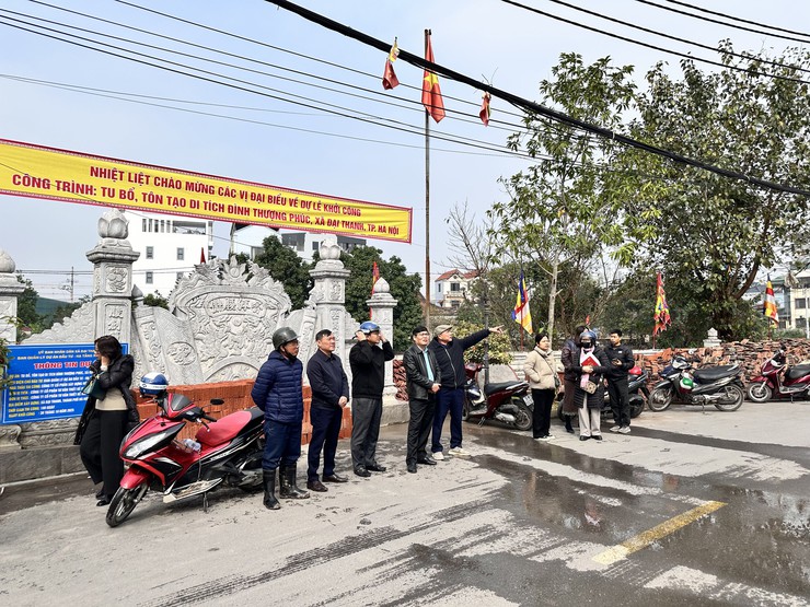 UBBC xã Đại Thanh kiểm tra công tác niêm yết danh sách cử tri tại 31 khu vực bỏ phiếu- Ảnh 8.