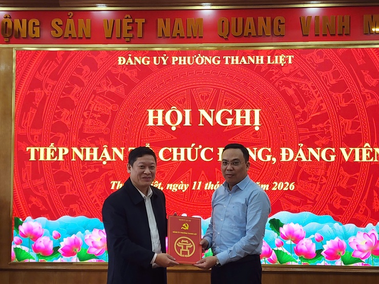  Đảng ủy phường Thanh Liệt: Tiếp nhận Đảng và Đảng viên- Ảnh 1.