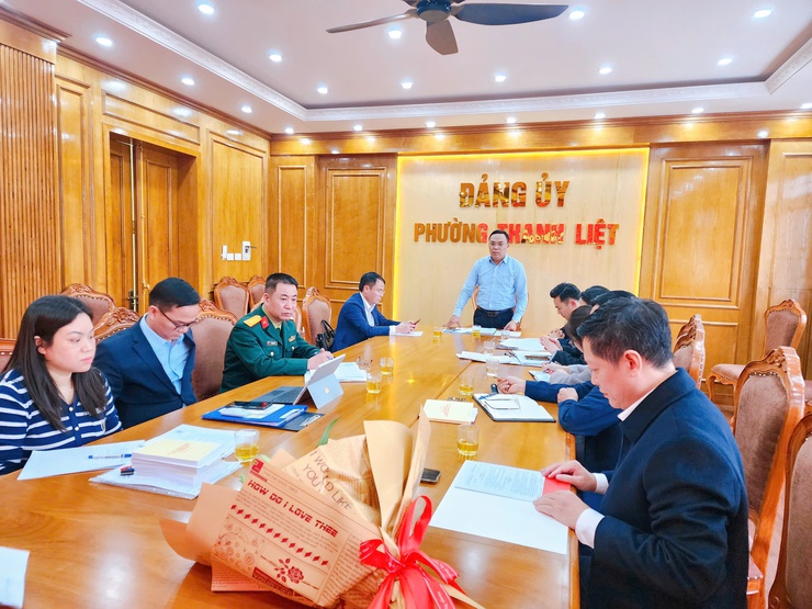  Đảng ủy phường Thanh Liệt: Tiếp nhận Đảng và Đảng viên- Ảnh 2.