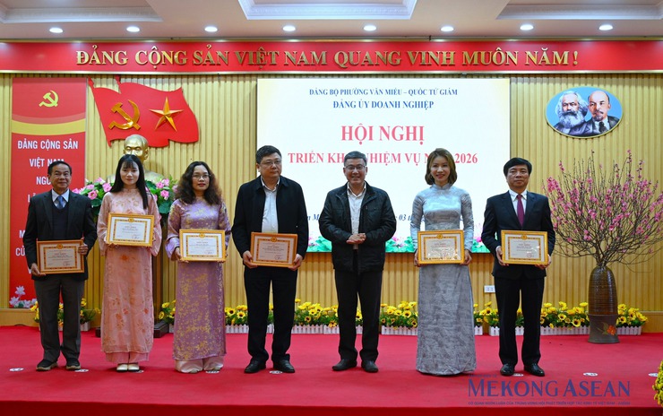 ĐẢNG BỘ DOANH NGHIỆP PHƯỜNG VĂN MIẾU - QUỐC TỬ GIÁM TRIỂN KHAI NHIỆM VỤ NĂM 2026- Ảnh 5.