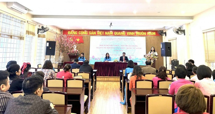 HỘI NGHỊ VIÊN CHỨC, NGƯỜI LAO ĐỘNG TRẠM Y TẾ PHƯỜNG VĂN MIẾU - QUỐC TỬ GIÁM: PHÁT HUY DÂN CHỦ, ĐOÀN KẾT, QUYẾT TÂM HOÀN THÀNH NHIỆM VỤ NĂM 2026- Ảnh 3.