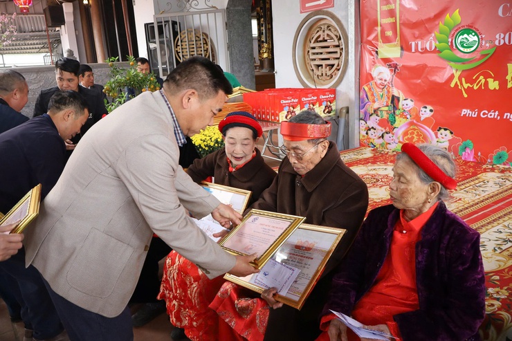 Thôn 4 và thôn 5 tổ chức Lễ mừng thọ các cụ cao tuổi Xuân Bính Ngọ 2026- Ảnh 6.