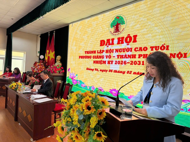 PHƯỜNG GIẢNG VÕ TỔ CHỨC THÀNH CÔNG ĐẠI HỘI ĐẠI BIỂU CÁC TỔ CHỨC HỘI QUẦN CHÚNG NHIỆM KỲ 2026-2031- Ảnh 3.