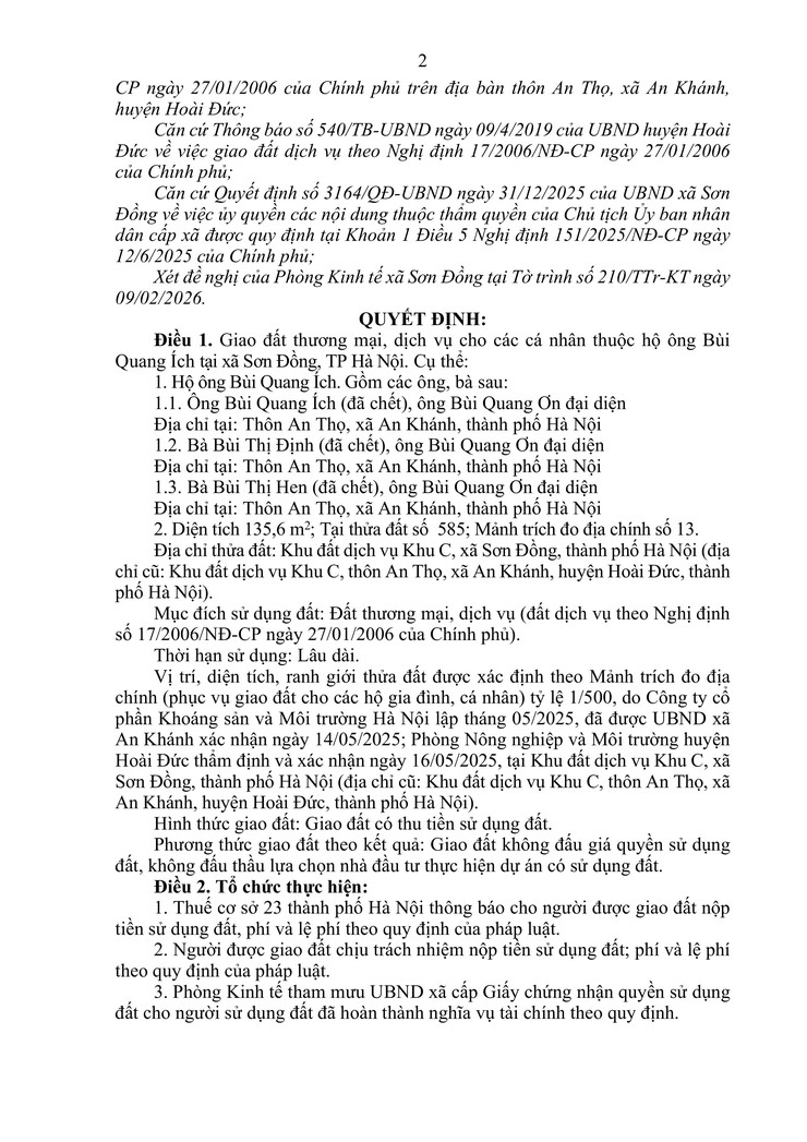 Thông báo về lĩnh vực đất đai- Ảnh 14.