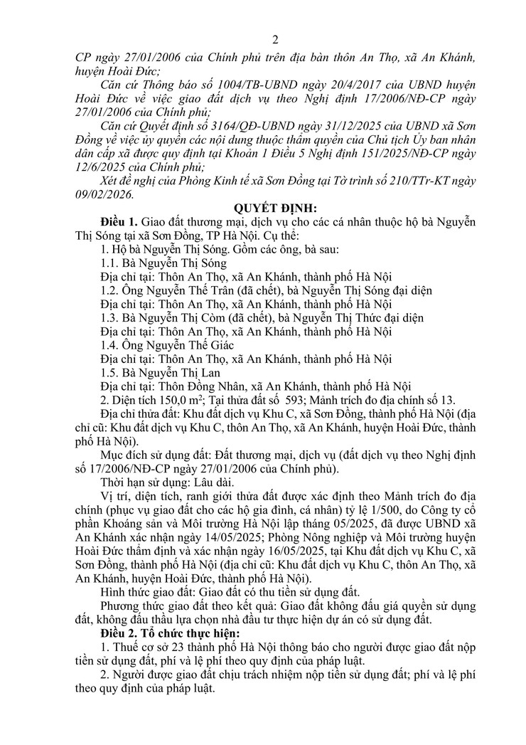 Thông báo về lĩnh vực đất đai- Ảnh 20.