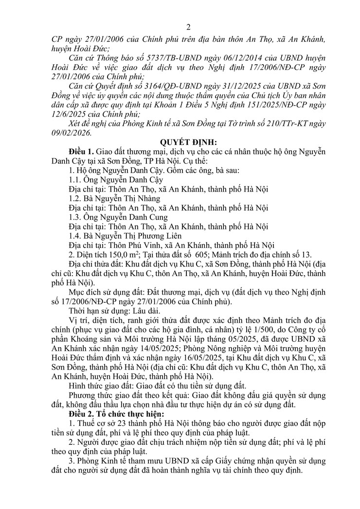 Thông báo về lĩnh vực đất đai- Ảnh 26.