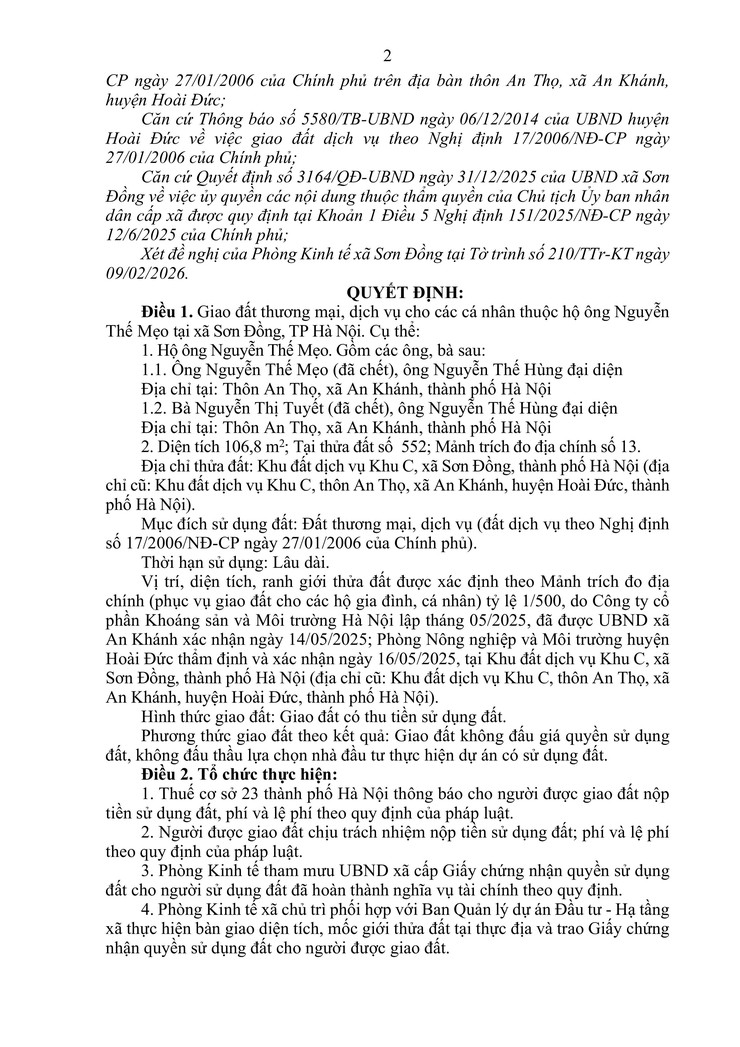 Thông báo về lĩnh vực đất đai- Ảnh 5.