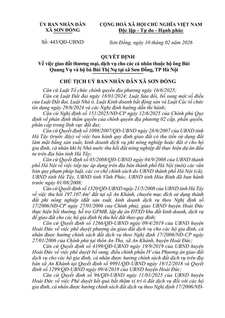 Thông báo về lĩnh vực đất đai- Ảnh 7.