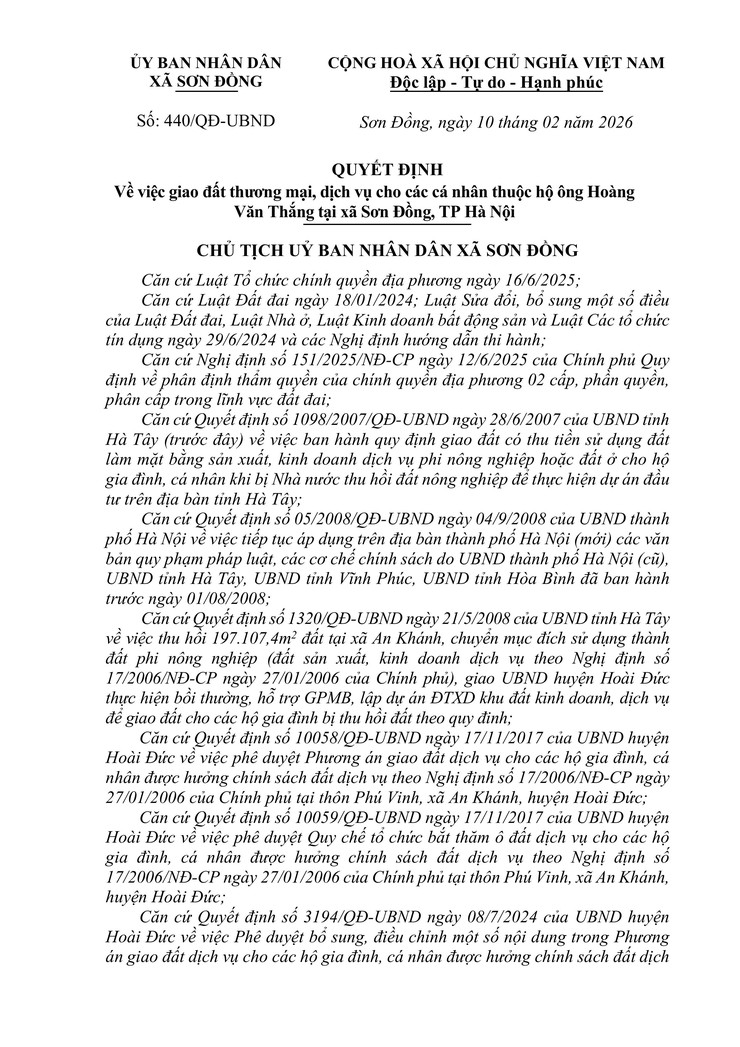 Thông báo về lĩnh vực đất đai- Ảnh 28.