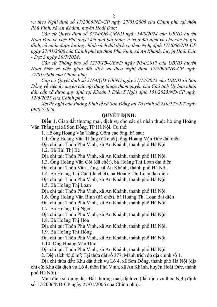 Thông báo về lĩnh vực đất đai- Ảnh 29.