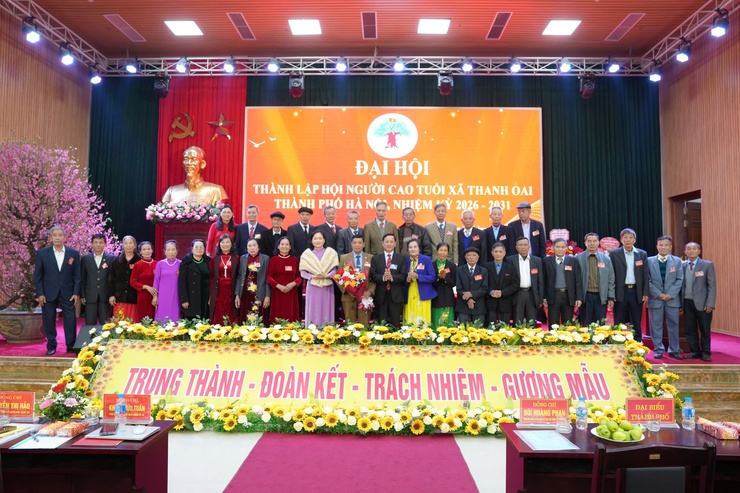 Đại hội thành lập Hội Người cao tuổi xã Thanh Oai dấu mốc quan trọng phát huy vai trò "Tuổi cao – gương sáng" trong giai đoạn mới- Ảnh 12.