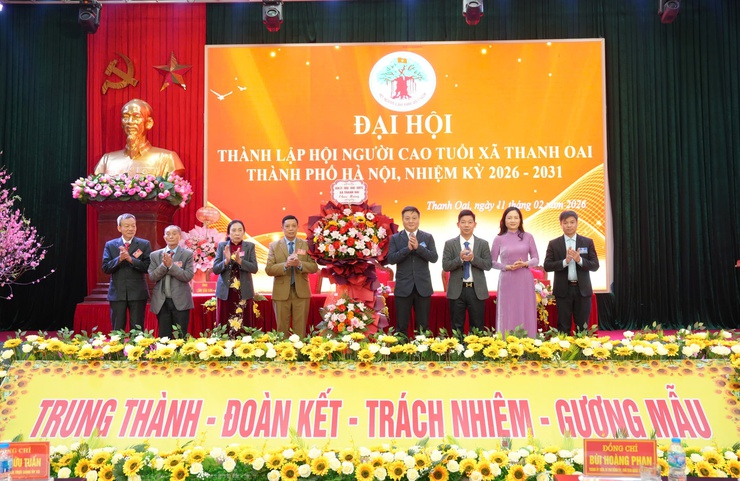 Đại hội thành lập Hội Người cao tuổi xã Thanh Oai dấu mốc quan trọng phát huy vai trò "Tuổi cao – gương sáng" trong giai đoạn mới- Ảnh 9.