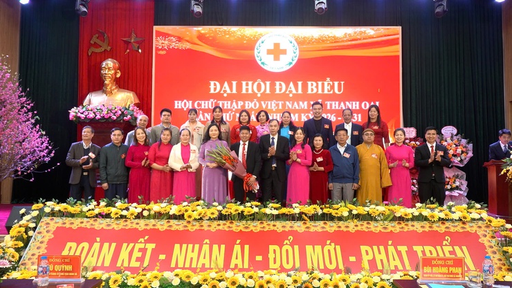Đại hội đại biểu Hội Chữ thập đỏ xã Thanh Oai lần thứ I, nhiệm kỳ 2026–2031- Ảnh 8.