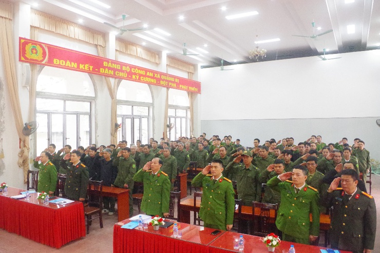 Công an xã Quảng Bị tổ chức Hội nghị tổng kết năm 2025, triển khai phong trào thi đua và chương trình trọng tâm năm 2026 của lực lượng tham gia bảo vệ ANTT ở cơ sở- Ảnh 1.