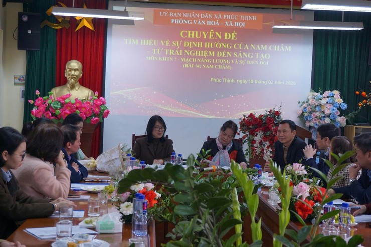 Sáng tạo và Công nghệ: "Luồng gió mới" trong tiết học Khoa học tự nhiên tại xã Phúc Thịnh- Ảnh 4.