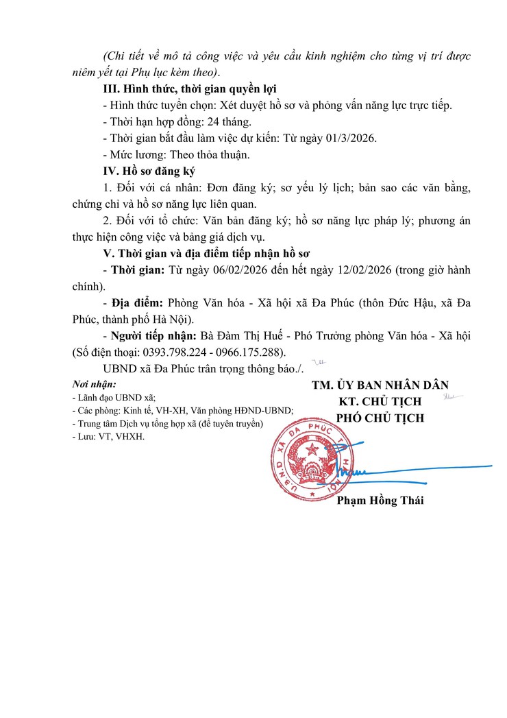 Thông báo về việc mời ký hợp đồng thực hiện nhiệm vụ của công chức năm 2026 theo Nghị định số 173/2025/NĐ-CP- Ảnh 2.