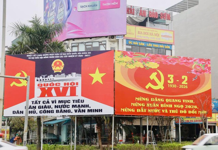 Phường Dương Nội rực rỡ cờ hoa đón mừng Xuân mới Bính Ngọ - Ảnh 4.