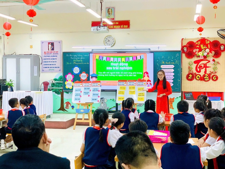 PHÚC THỊNH: ĐỔI MỚI, NÂNG CAO CHẤT LƯỢNG GIÁO DỤC TOÀN DIỆN QUA CHUYÊN ĐỀ HOẠT ĐỘNG TRẢI NGHIỆM LỚP 4 TẠI TRƯỜNG TIỂU HỌC TIÊN DƯƠNG- Ảnh 1.