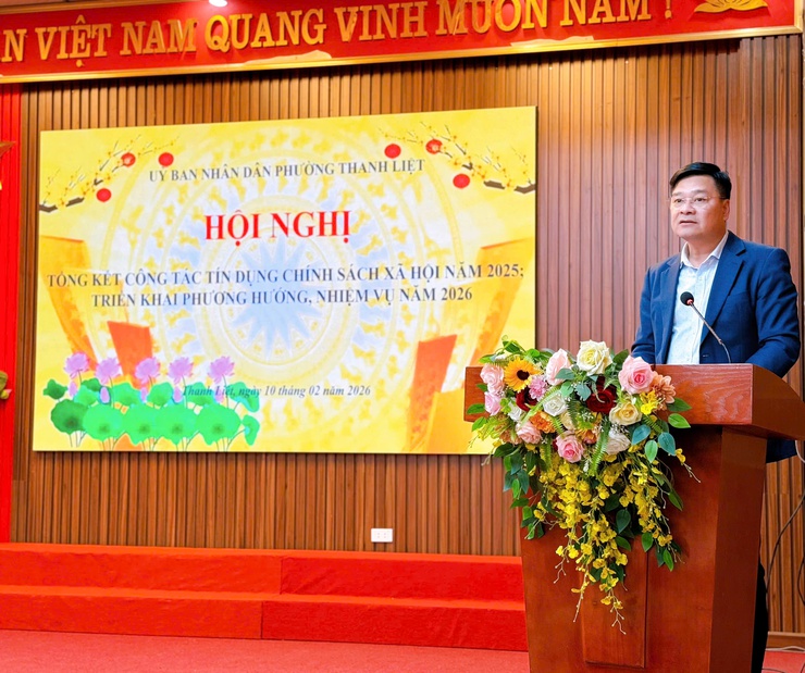 Phường Thanh Liệt: Khen thưởng 4 tập thể, 18 cá nhân xuất sắc trong công tác tín dụng chính sách xã hội năm 2025- Ảnh 3.