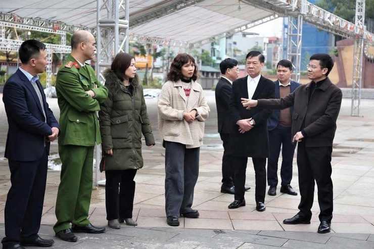 BÍ THƯ ĐẢNG ỦY XÃ SÓC SƠN BÙI DUY CƯỜNG THĂM, ĐỘNG VIÊN CÔNG TY CỔ PHẦN MÔI TRƯỜNG ĐÔ THỊ NHÂN DỊP TẾT NGUYÊN ĐÁN BÍNH NGỌ 2026- Ảnh 9.