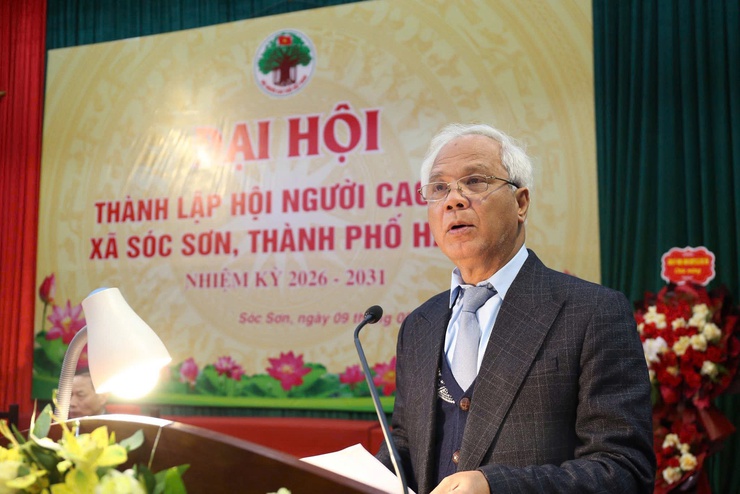 Đại hội thành lập Hội Người cao tuổi xã Sóc Sơn, nhiệm kỳ 2026-2031- Ảnh 4.