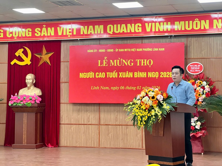 PHƯỜNG LĨNH NAM: LỄ MỪNG THỌ NGƯỜI CAO TUỔI
XUÂN BÍNH NGỌ 2026.- Ảnh 2.