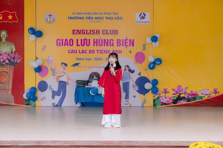 Trường Tiểu học Thọ Lộc lan tỏa niềm đam mê tiếng Anh qua Chương trình giao lưu hùng biện- Ảnh 3.