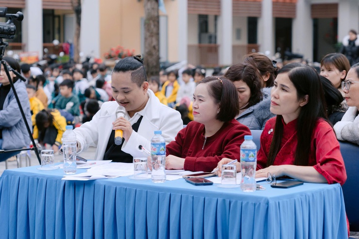 Trường Tiểu học Thọ Lộc lan tỏa niềm đam mê tiếng Anh qua Chương trình giao lưu hùng biện- Ảnh 1.