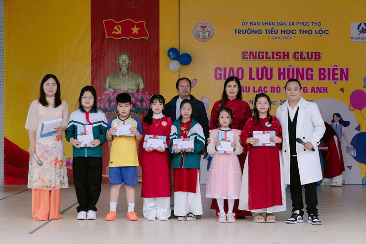 Trường Tiểu học Thọ Lộc lan tỏa niềm đam mê tiếng Anh qua Chương trình giao lưu hùng biện- Ảnh 12.